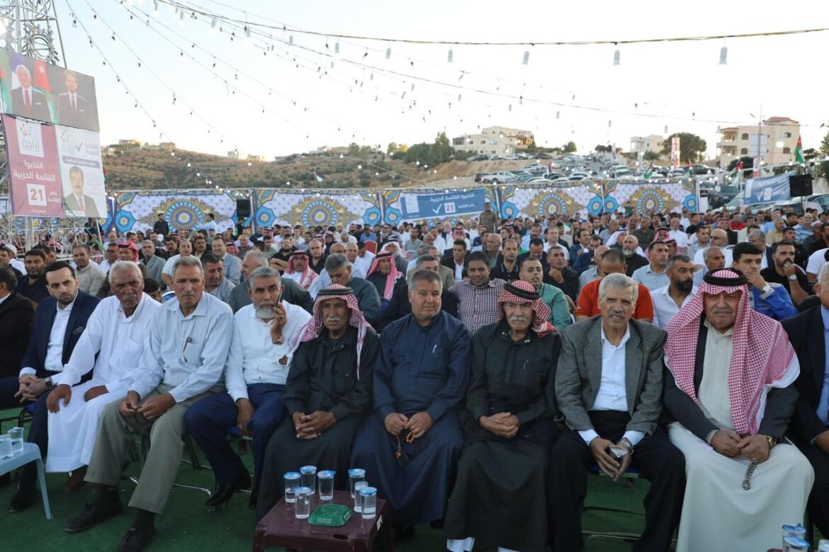 في مهرجان جماهيري مهيب، الزرقاء وقبيلة بني حسن خيارها حزب إرادة